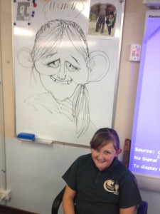 student caricature