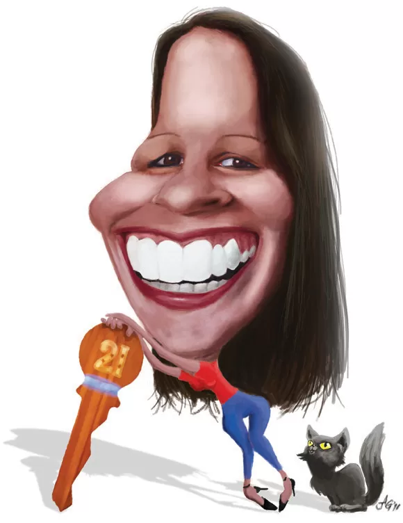 Sarah 21st Caricature1