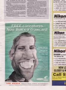 Troy Ad In Newspaper