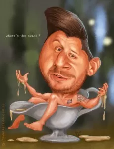 Manu Feildel Drawattention