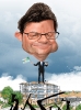 Leaving caricature for CEO