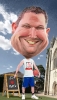 Maths teacher caricature gift