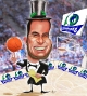 Send off caricature for Basketball club president